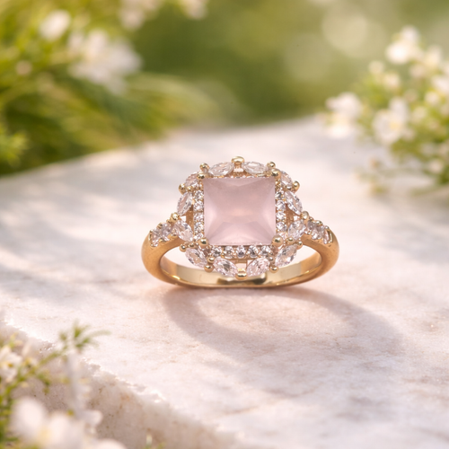 Elegant Pearl Party Ring (Adjustable Fit)